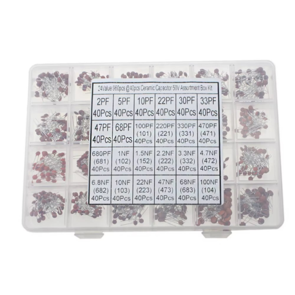 960-300 peças, kit de capacito - Capacitor Kit Assortment avaliação e preço