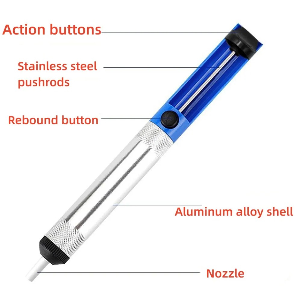 Bomba de desoldagem de alumíni - Desoldering Pump Solder avaliação e preço