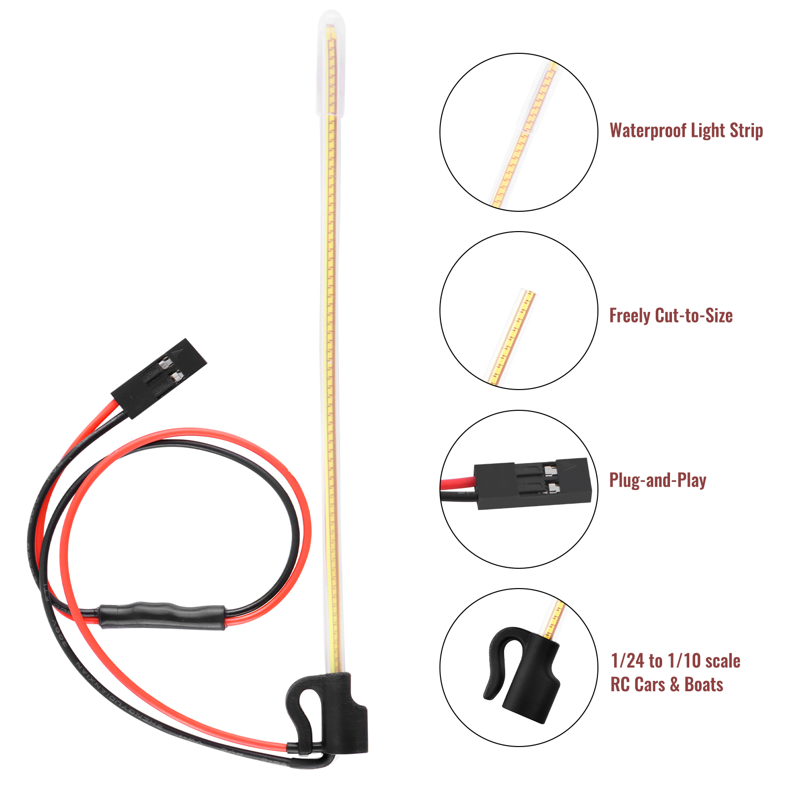 ModRax 2PCS Luzes LED para Ant - Diy Rc Electronics avaliação e preço