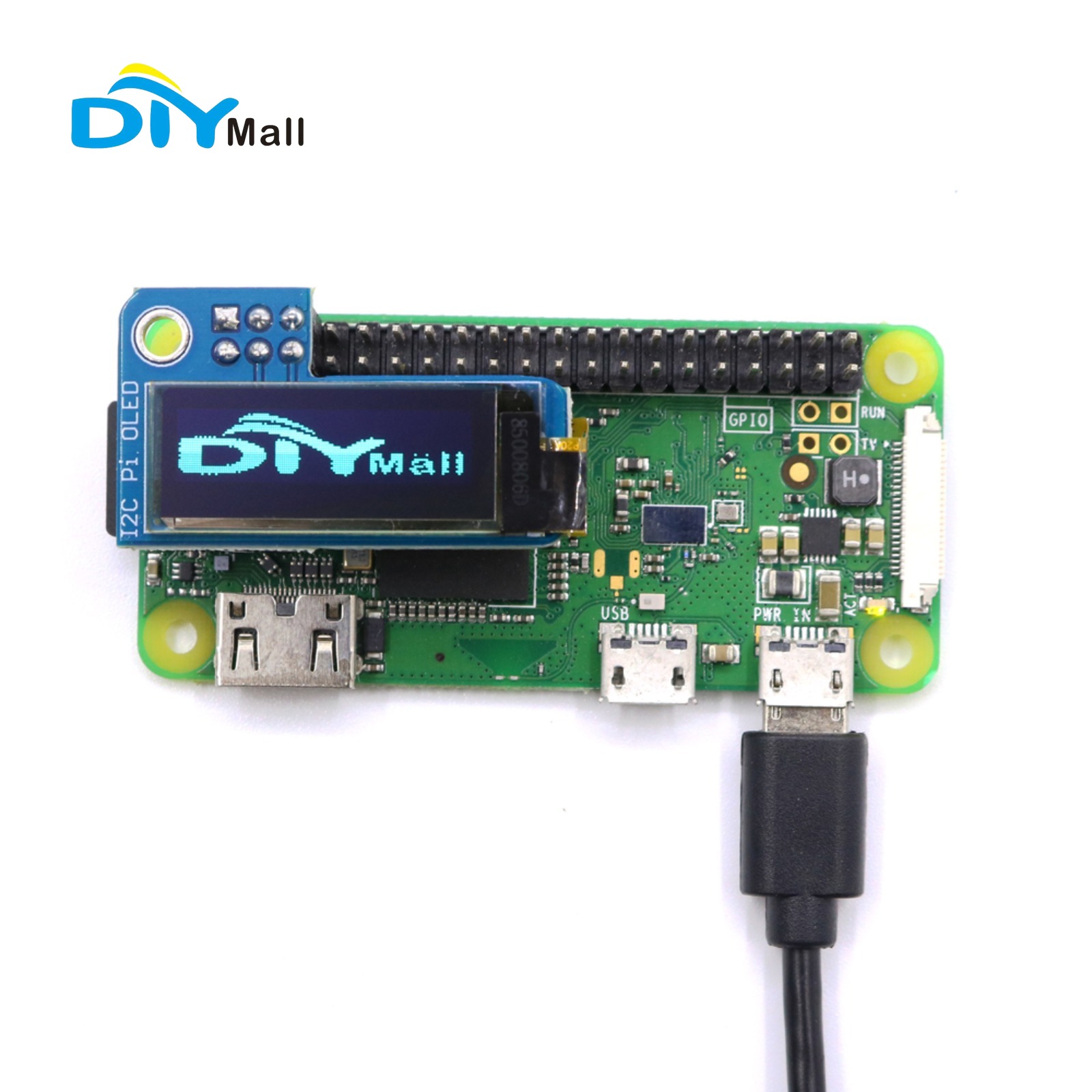 DIYmall Display OLED de 0,91 P - Diy Electronics Raspberry Pi avaliação e preço