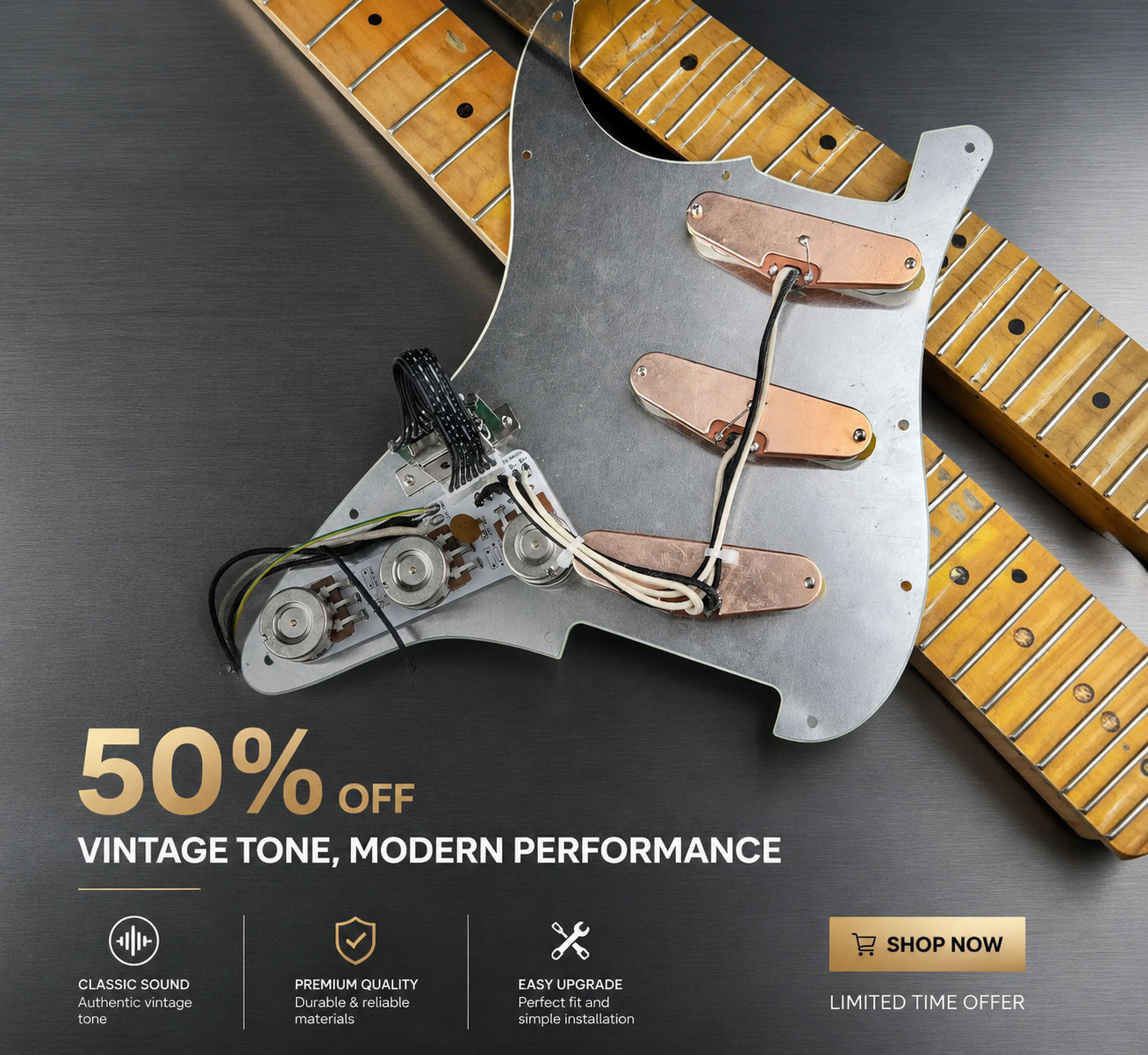 Kit de Pickguard ST com Captad - Diy Guitar Electronics Kit avaliação e preço