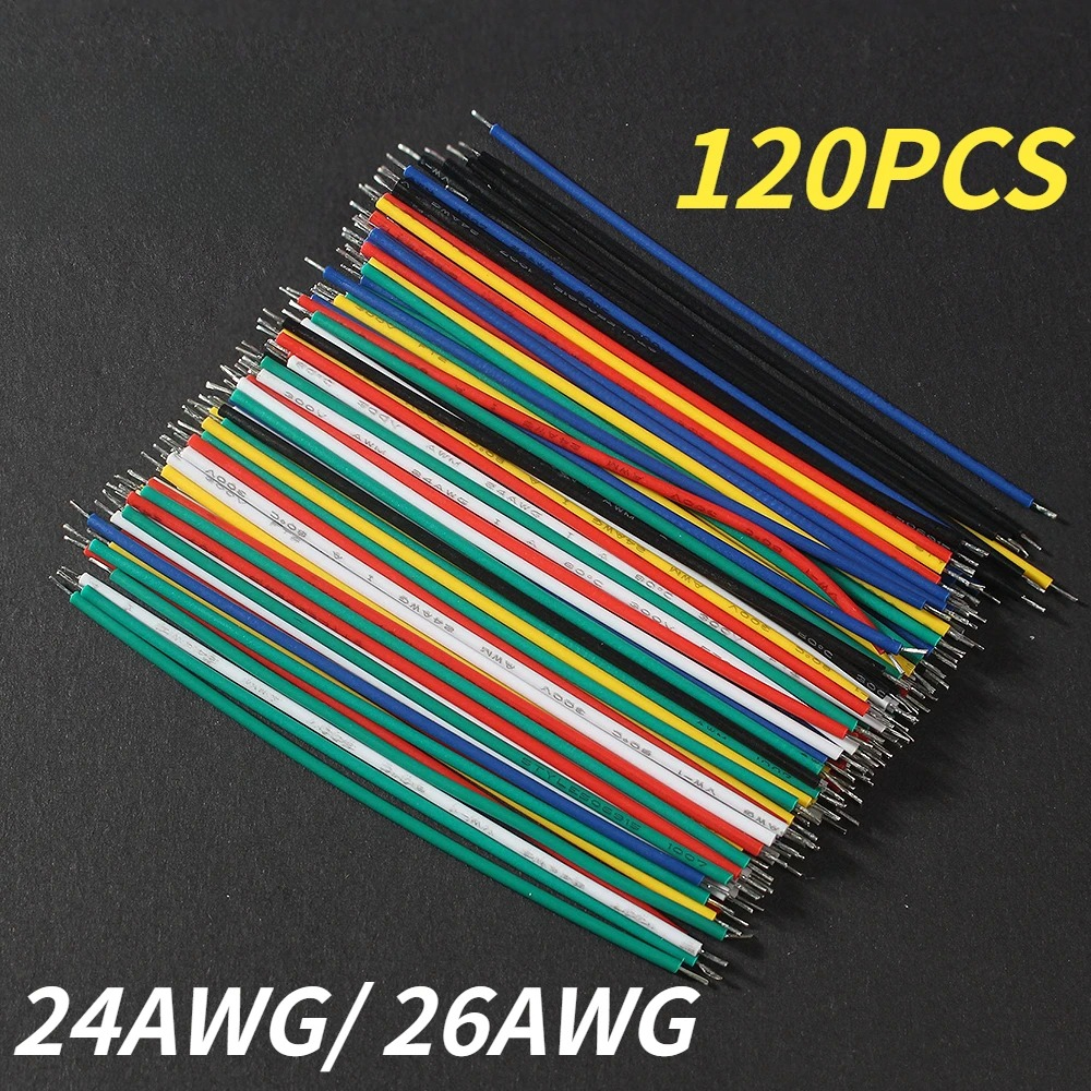120 peças 24awg/26awg fios de  - Diy Electronics Raspberry Pi avaliação e preço