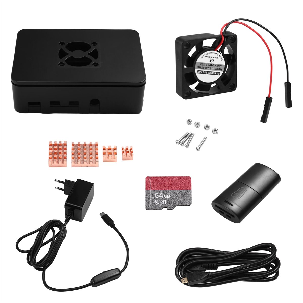 Kit A73T para Raspberry Pi 4B  - Diy Electronics Raspberry Pi avaliação e preço