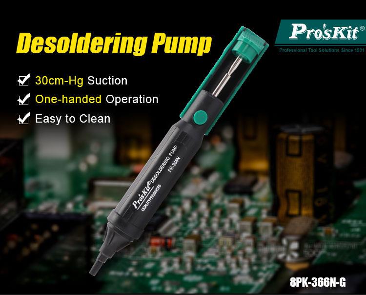 Pro'sKit 100% Original 8PK-366 - Desoldering Pump Solder avaliação e preço