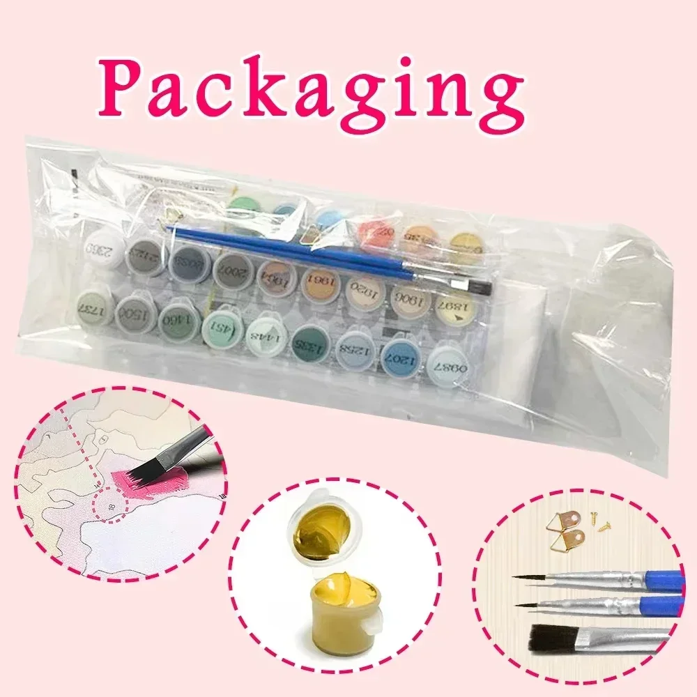 Kits de Pintura a Óleo por Núm - Diy Elektronik avaliação e preço