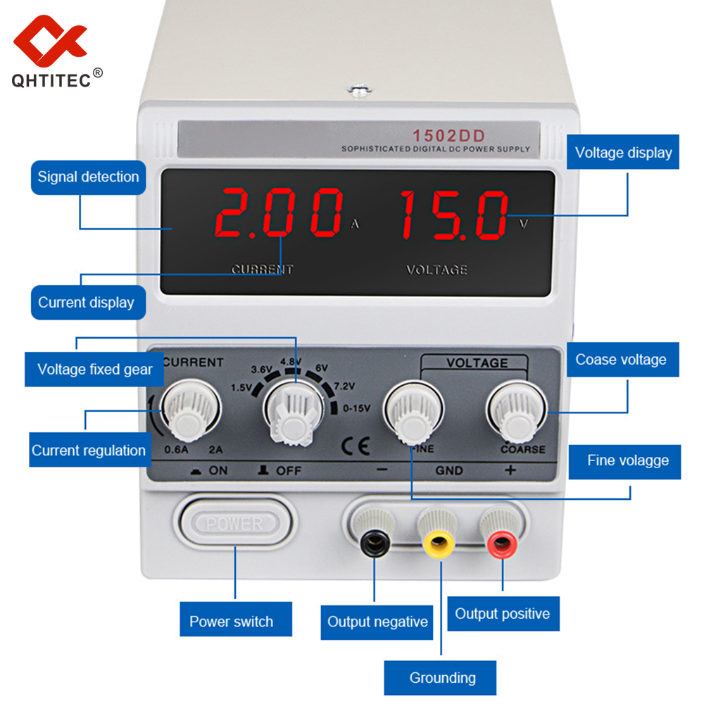 Fonte de Alimentação DC Regula - Dc Power Supply Variable avaliação e preço