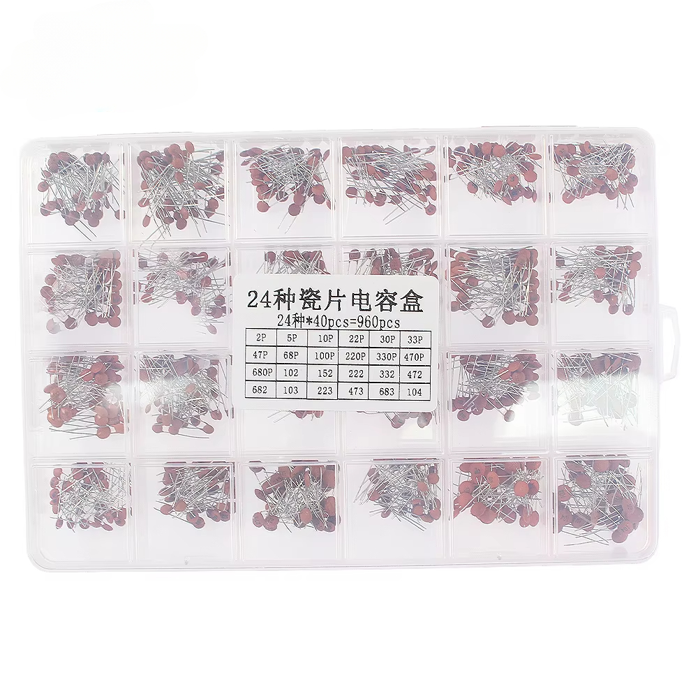 Conjunto de Capacitores Cerâmi - Capacitor Kit Assortment avaliação e preço