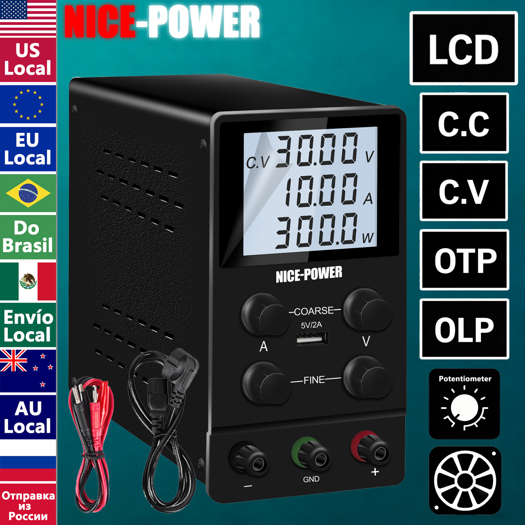 Do Brasil, Fonte de alimentaçã - Dc Power Supply Variable avaliação e preço