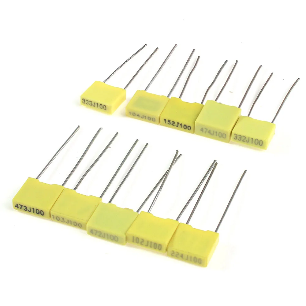 50 peças 102j ~ 474j kit de ca - Capacitor Kit Assortment avaliação e preço