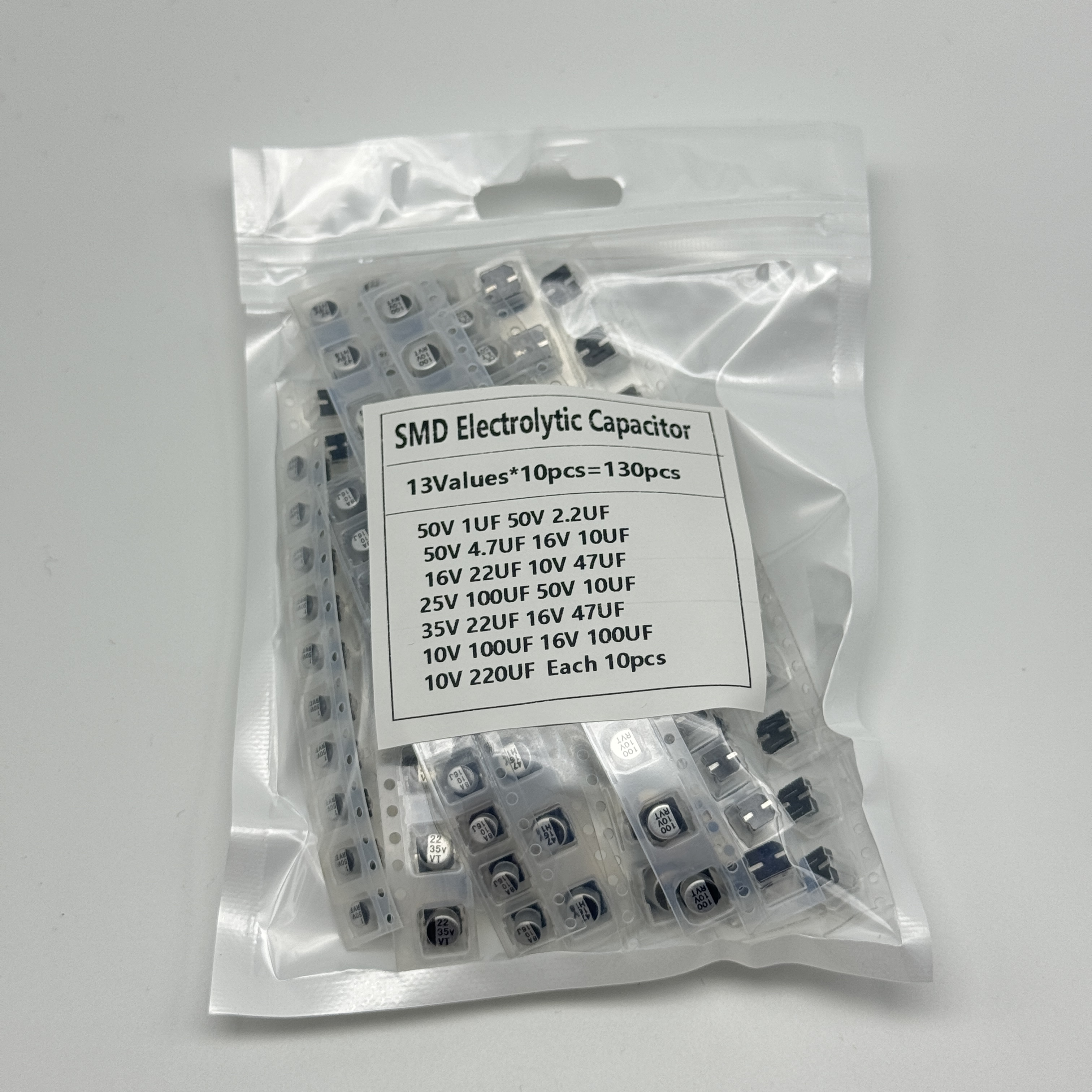 Kit de Amostras de Capacitores - Capacitor Kit Assortment avaliação e preço