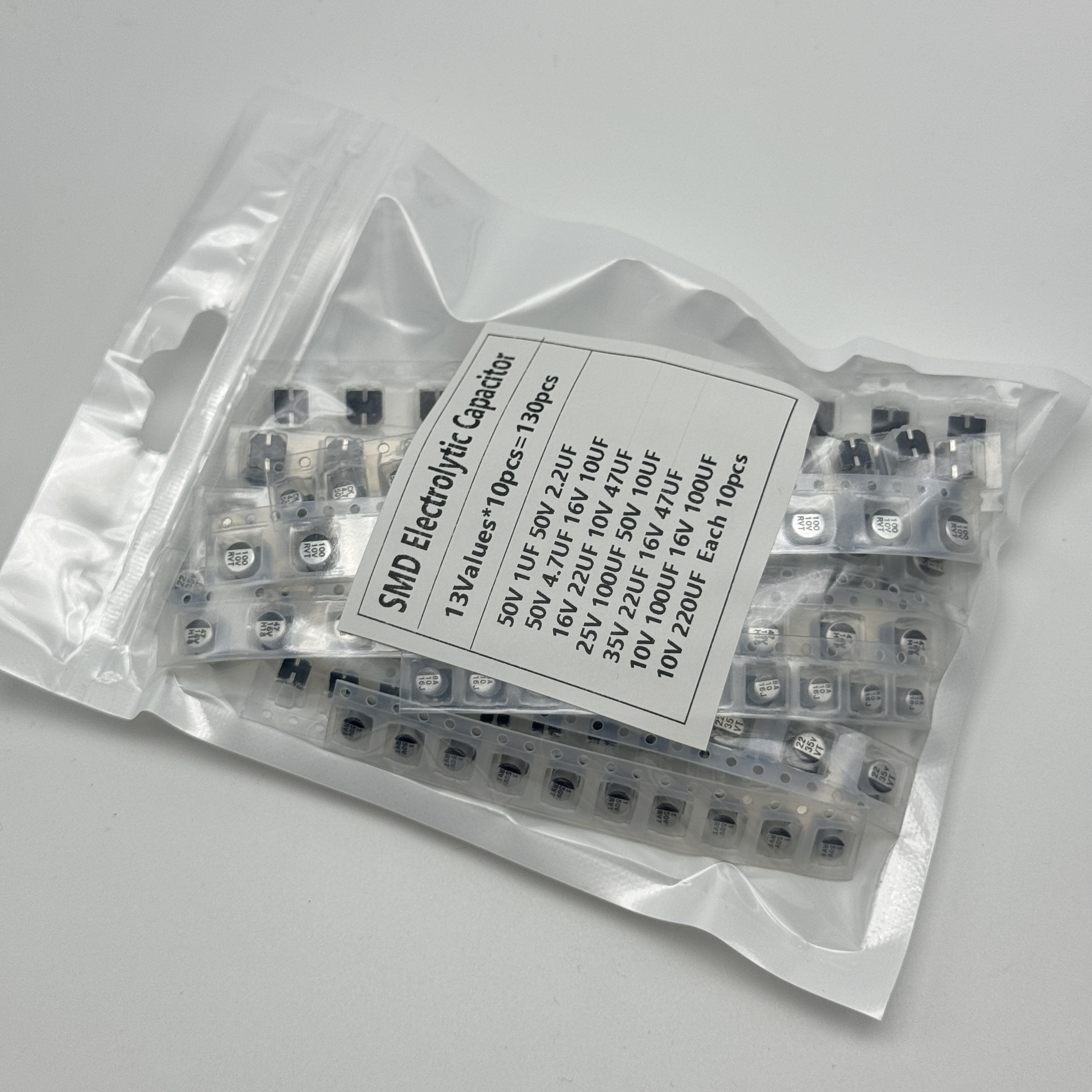 Kit de Amostras de Capacitores - Capacitor Kit Assortment avaliação e preço