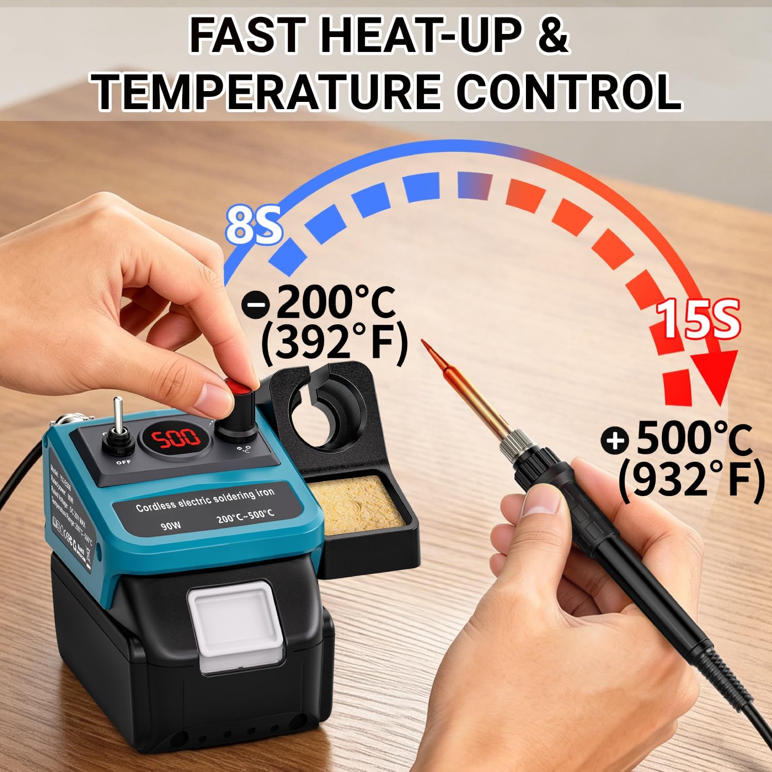 Kit de Ferro de Solda Digital  - Diy Elektronik avaliação e preço