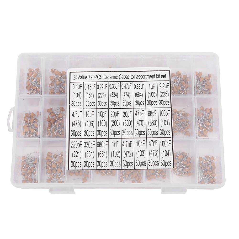 Kit de sortimento de capacitor - Capacitor Kit Assortment avaliação e preço