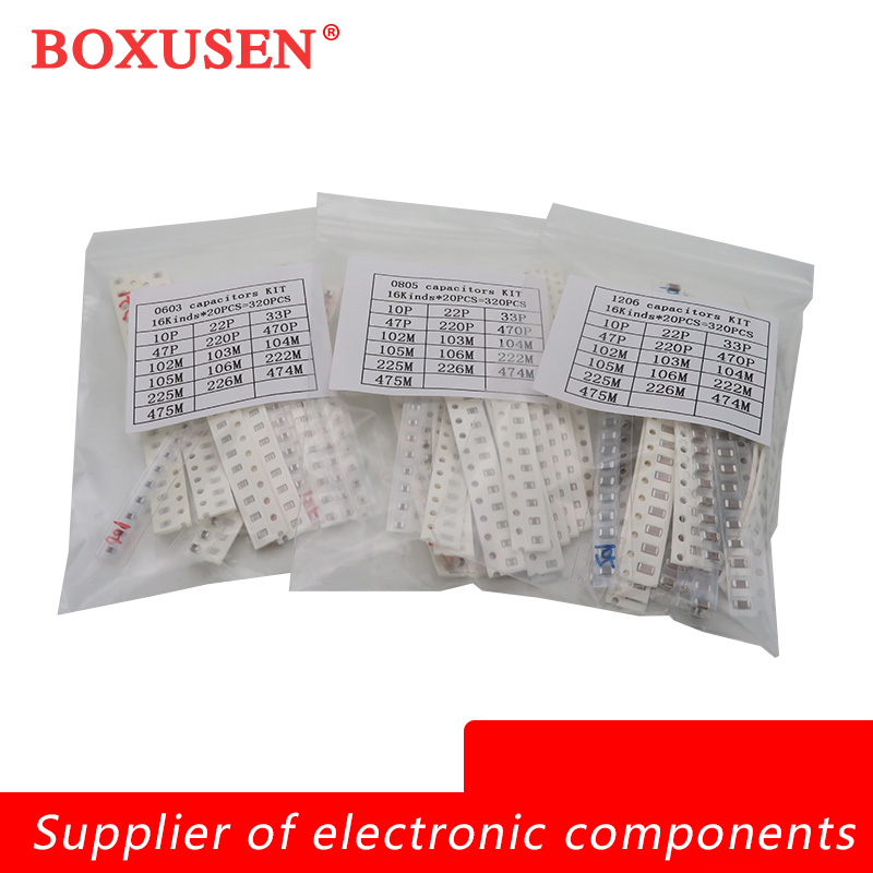 16/36/50 valores 320 peças 720 - Capacitor Kit Assortment avaliação e preço