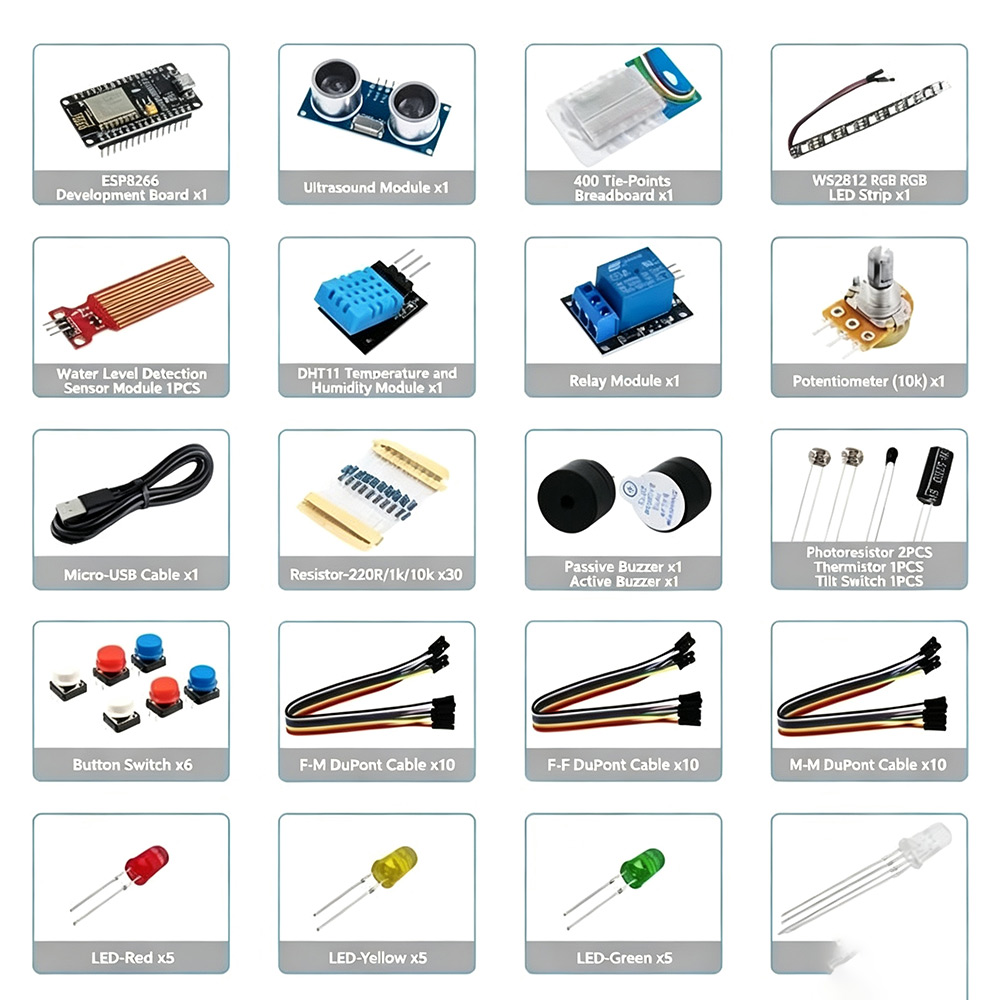 Kit de Desenvolvimento WiFi ES - Arduino Uno Starter Kit avaliação e preço