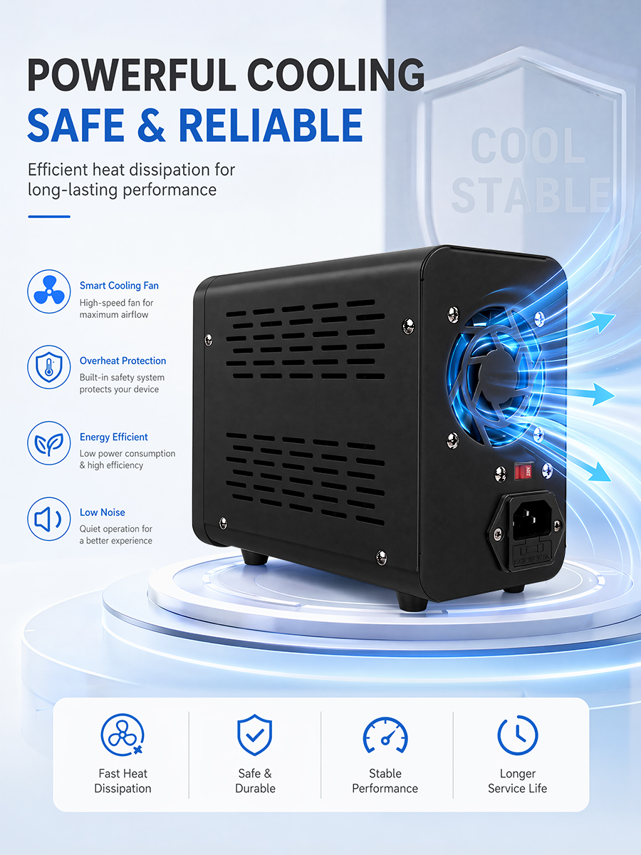 Fonte de Alimentação de Labora - Dc Power Supply Variable avaliação e preço