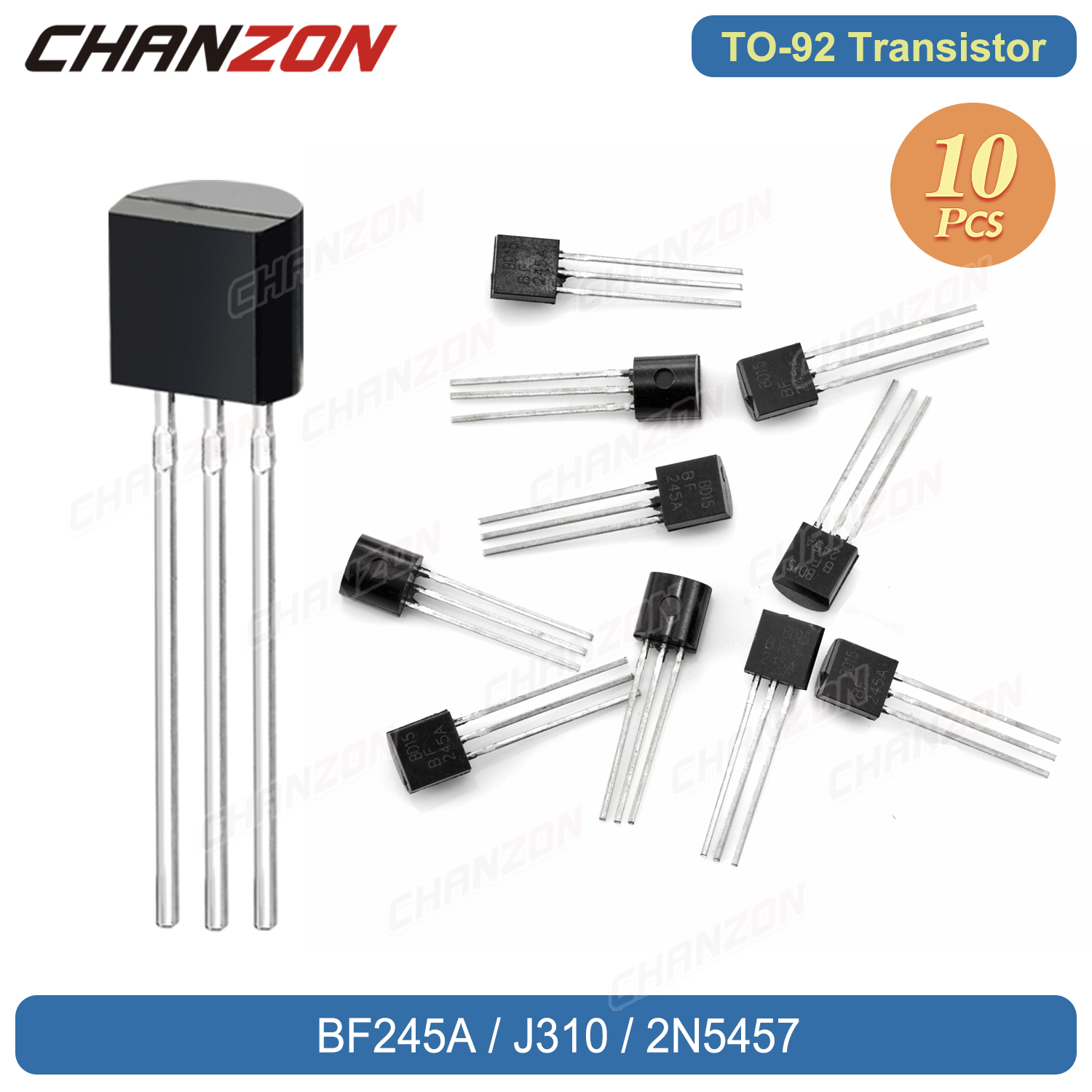 10 pces f245a j310 2n5457 to-9 - Diy Electronics Youtube Channel avaliação e preço