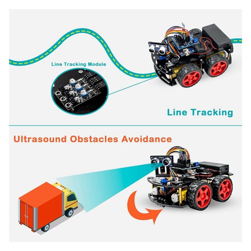Kit de Carro Robô Inteligente  - Arduino Uno Starter Kit avaliação e preço