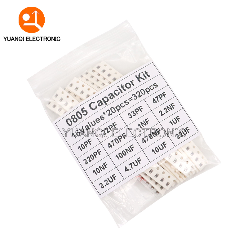 320 peças 720 peças 0603 0805  - Capacitor Kit Assortment avaliação e preço