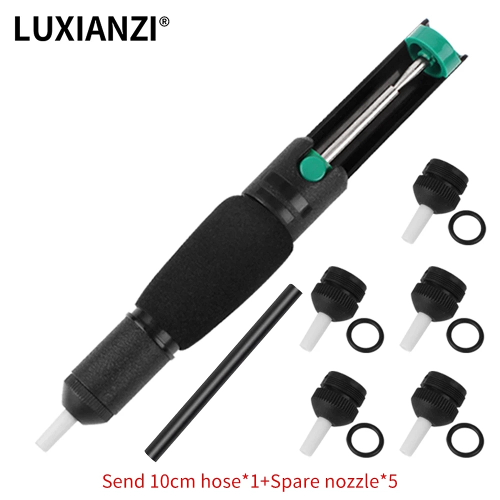 LUXIANZI-Bomba De Sucção De An - Desoldering Pump Solder avaliação e preço