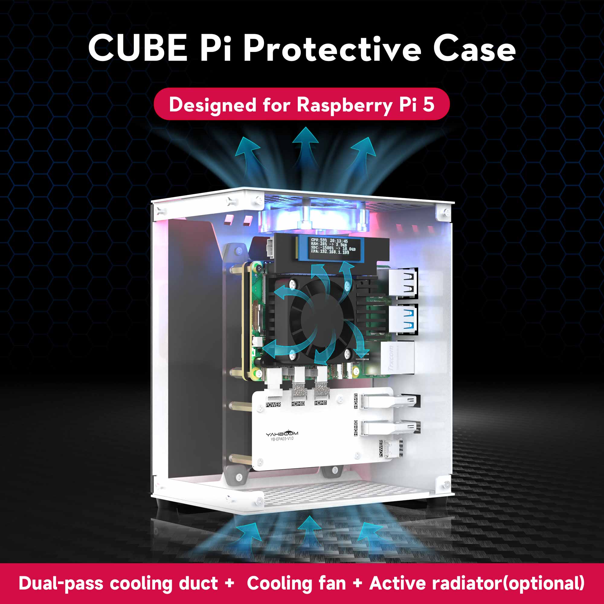 Raspberry pi 5 caso kit protet - Diy Electronics Raspberry Pi avaliação e preço