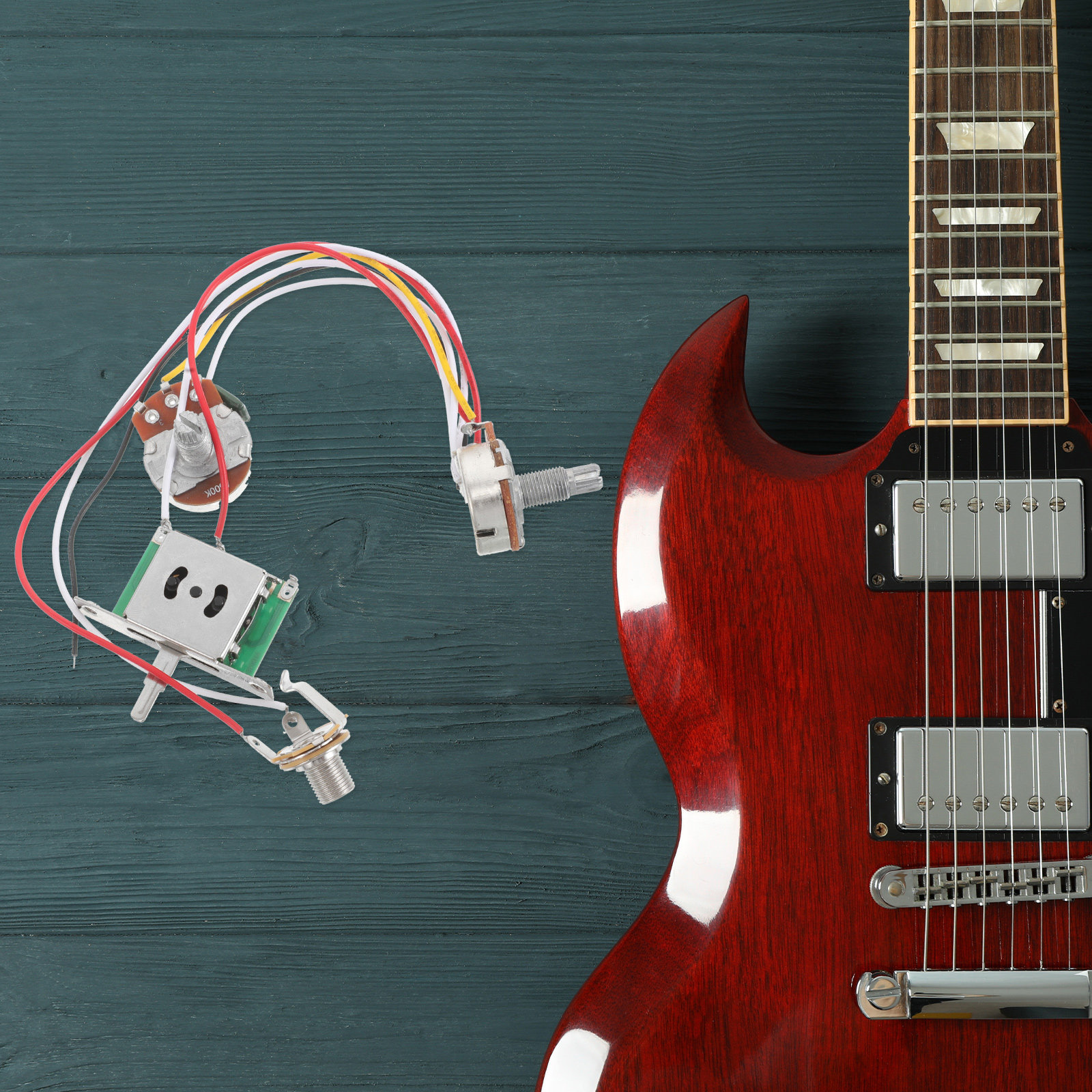 Kit de Fiação para Guitarra El - Diy Guitar Electronics Kit avaliação e preço