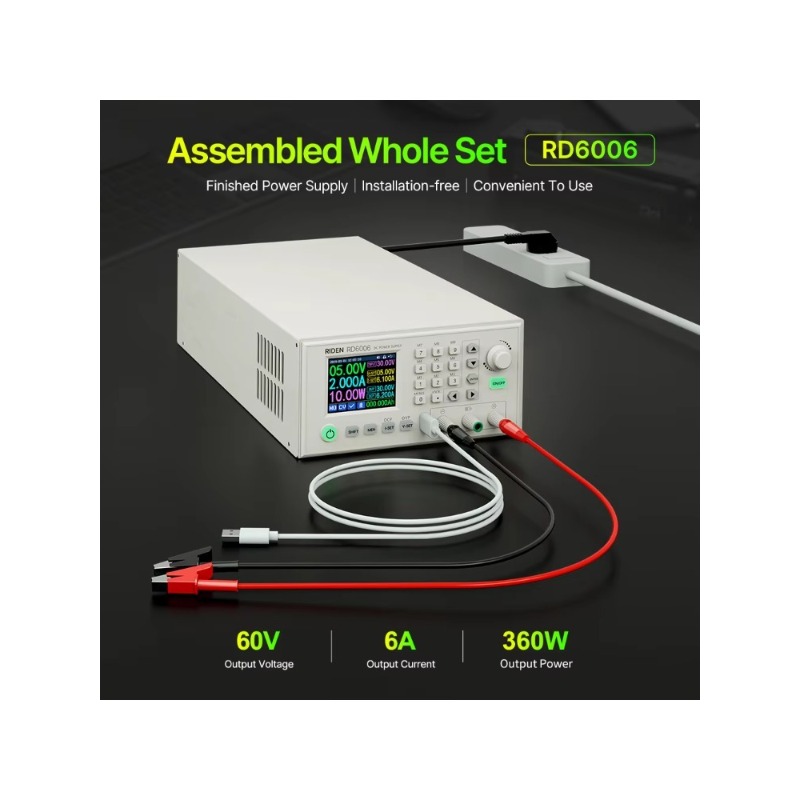 RD RD6006 Conjunto montado AC  - Dc Power Supply Variable avaliação e preço